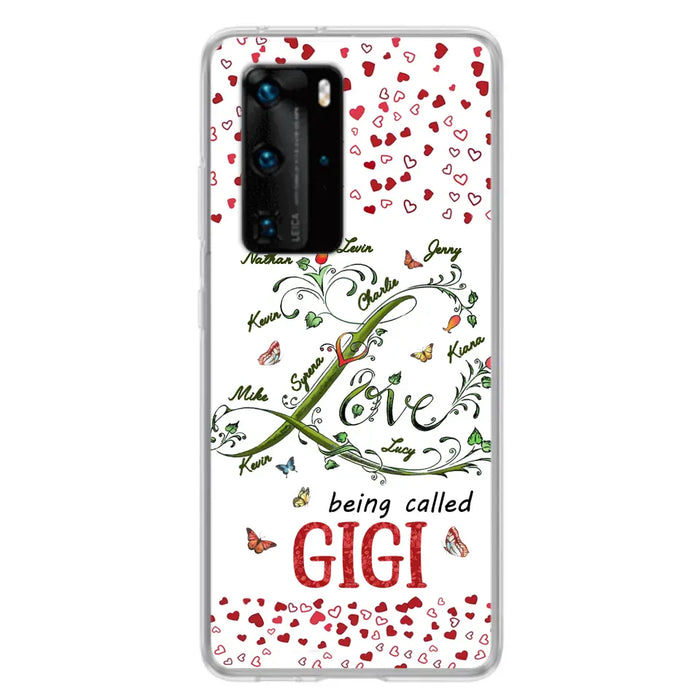 Personalized Grandma Phone Case - Up to 10 Kids - Mother's Day Gift Idea For Grandma - Love Being Called Grandma - Case For Oppo/Huawei/Xiaomi