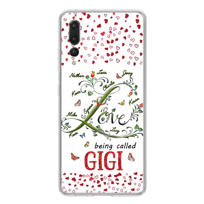 Personalized Grandma Phone Case - Up to 10 Kids - Mother's Day Gift Idea For Grandma - Love Being Called Grandma - Case For Oppo/Huawei/Xiaomi
