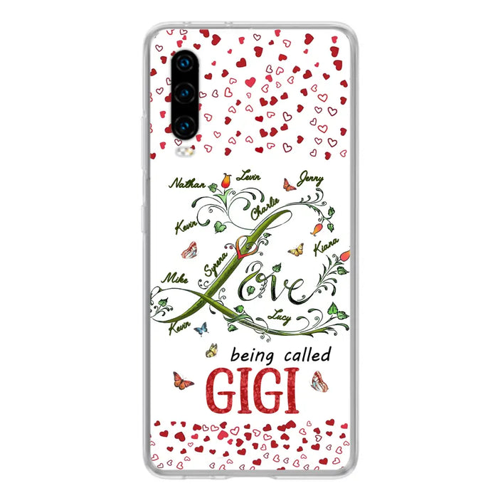 Personalized Grandma Phone Case - Up to 10 Kids - Mother's Day Gift Idea For Grandma - Love Being Called Grandma - Case For Oppo/Huawei/Xiaomi