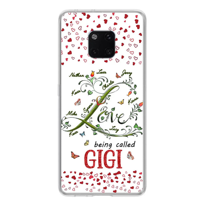 Personalized Grandma Phone Case - Up to 10 Kids - Mother's Day Gift Idea For Grandma - Love Being Called Grandma - Case For Oppo/Huawei/Xiaomi