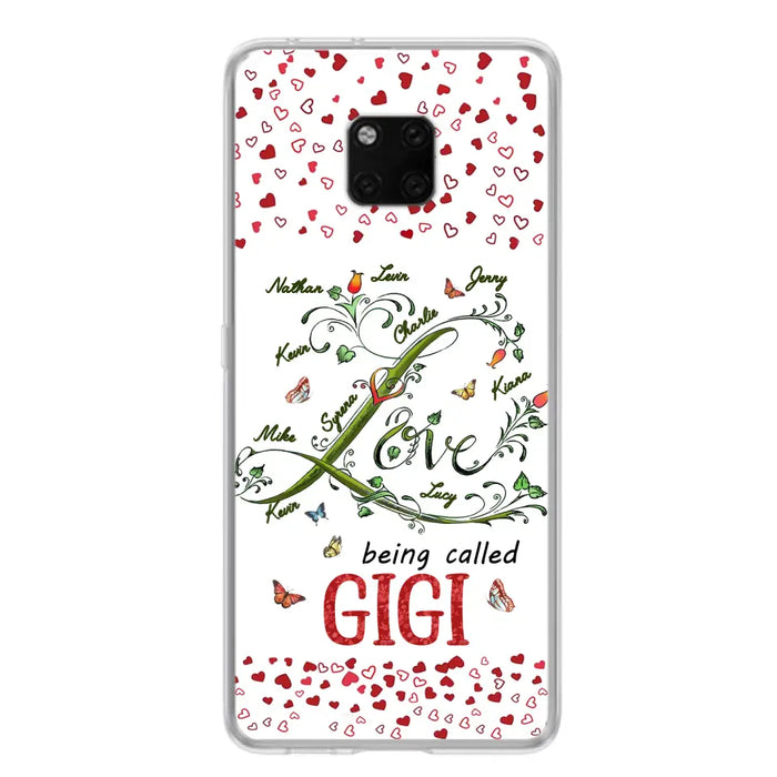 Personalized Grandma Phone Case - Up to 10 Kids - Mother's Day Gift Idea For Grandma - Love Being Called Grandma - Case For Oppo/Huawei/Xiaomi