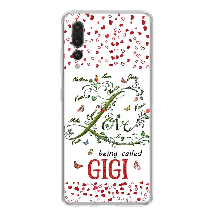 Personalized Grandma Phone Case - Up to 10 Kids - Mother's Day Gift Idea For Grandma - Love Being Called Grandma - Case For Oppo/Huawei/Xiaomi