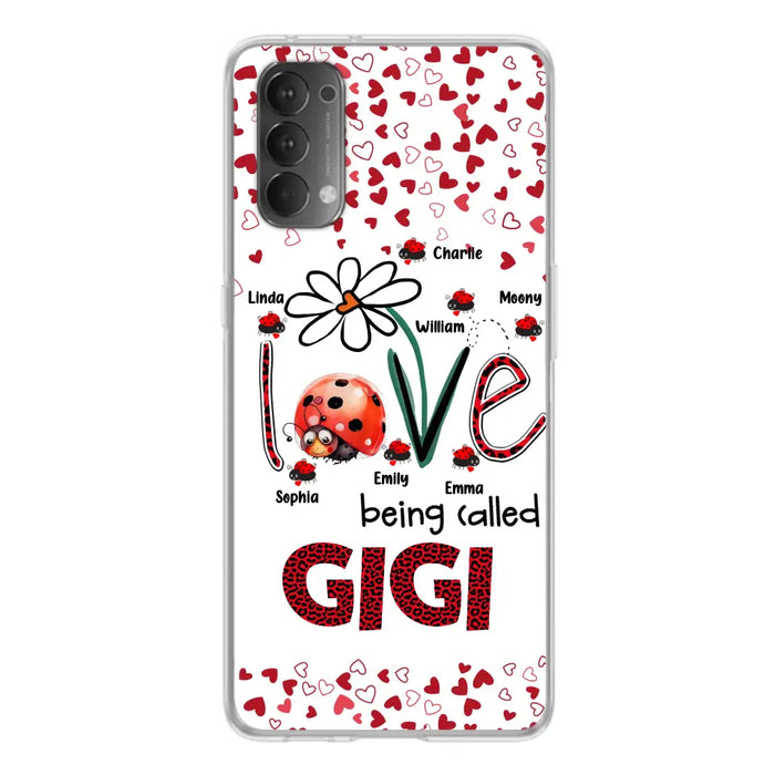 Personalized Grandma Phone Case - Gift Idea For Grandma - Up to 7 Kids - Love Being Called Gigi - Cases For Oppo/Xiaomi/Huawei