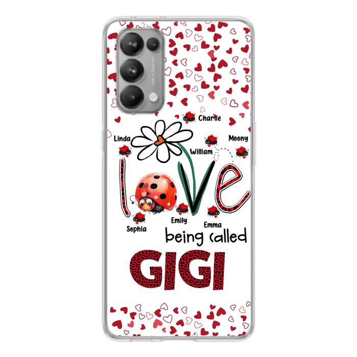 Personalized Grandma Phone Case - Gift Idea For Grandma - Up to 7 Kids - Love Being Called Gigi - Cases For Oppo/Xiaomi/Huawei