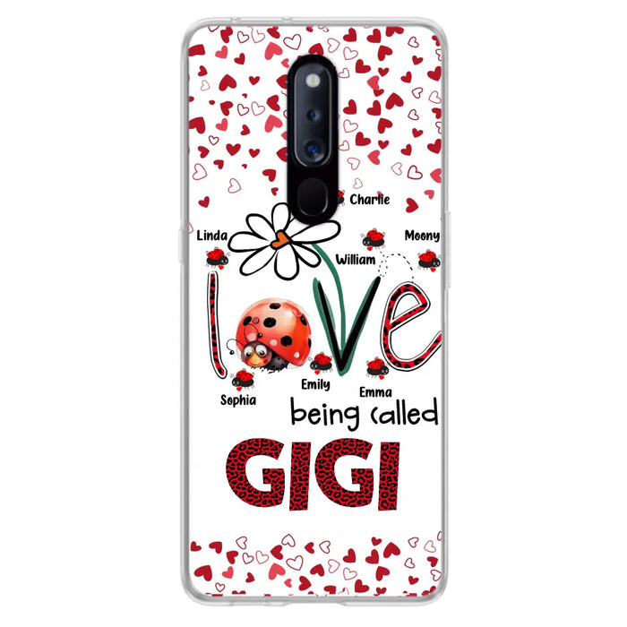 Personalized Grandma Phone Case - Gift Idea For Grandma - Up to 7 Kids - Love Being Called Gigi - Cases For Oppo/Xiaomi/Huawei