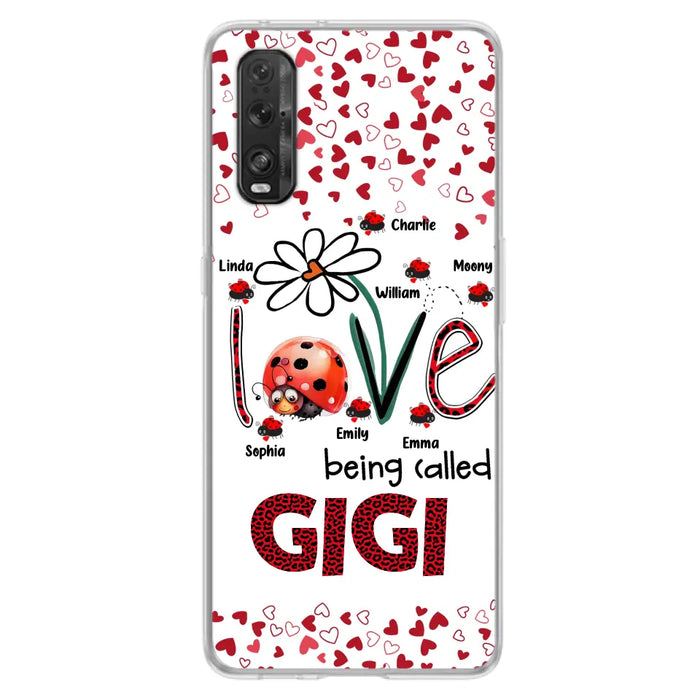 Personalized Grandma Phone Case - Gift Idea For Grandma - Up to 7 Kids - Love Being Called Gigi - Cases For Oppo/Xiaomi/Huawei