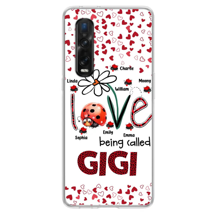 Personalized Grandma Phone Case - Gift Idea For Grandma - Up to 7 Kids - Love Being Called Gigi - Cases For Oppo/Xiaomi/Huawei
