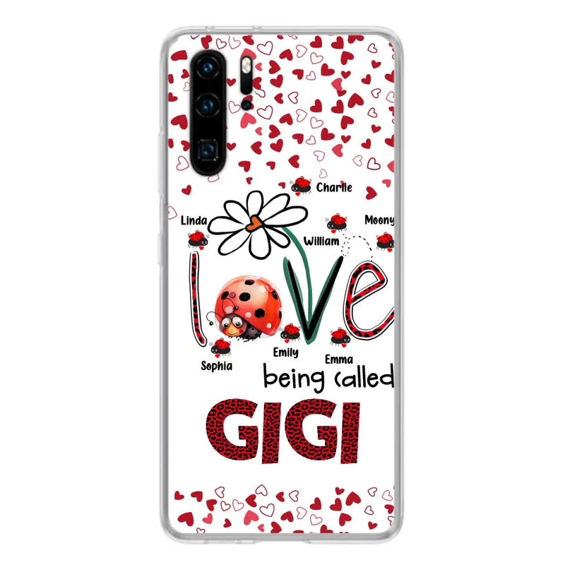 Personalized Grandma Phone Case - Gift Idea For Grandma - Up to 7 Kids - Love Being Called Gigi - Cases For Oppo/Xiaomi/Huawei