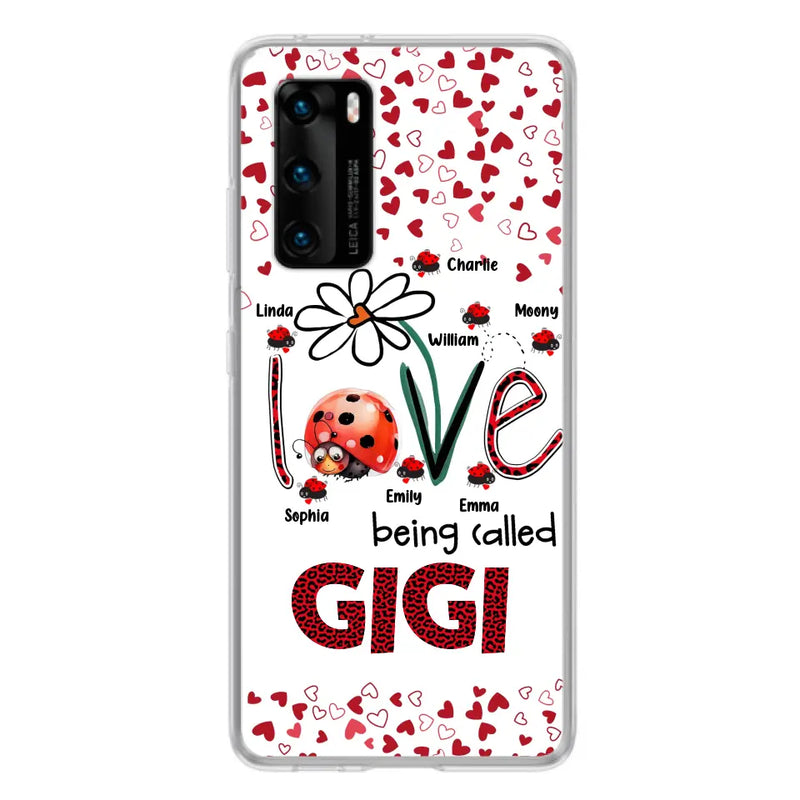 Personalized Grandma Phone Case - Gift Idea For Grandma - Up to 7 Kids - Love Being Called Gigi - Cases For Oppo/Xiaomi/Huawei
