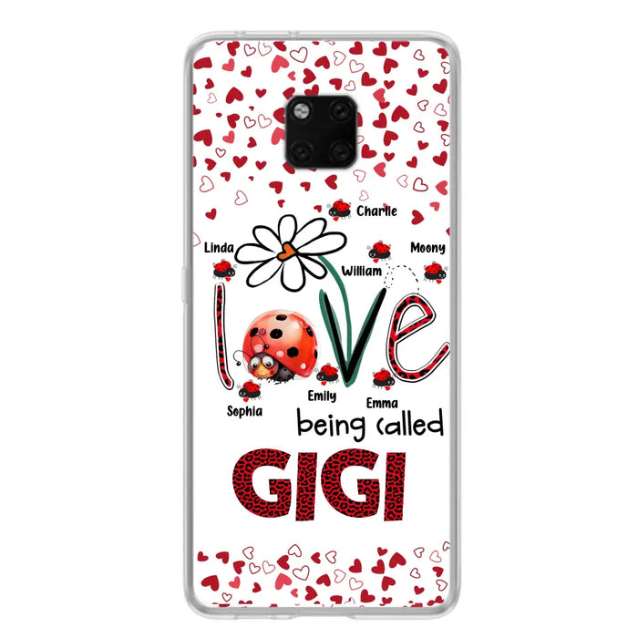 Personalized Grandma Phone Case - Gift Idea For Grandma - Up to 7 Kids - Love Being Called Gigi - Cases For Oppo/Xiaomi/Huawei