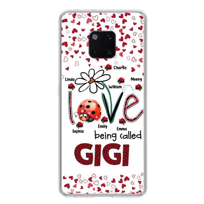 Personalized Grandma Phone Case - Gift Idea For Grandma - Up to 7 Kids - Love Being Called Gigi - Cases For Oppo/Xiaomi/Huawei
