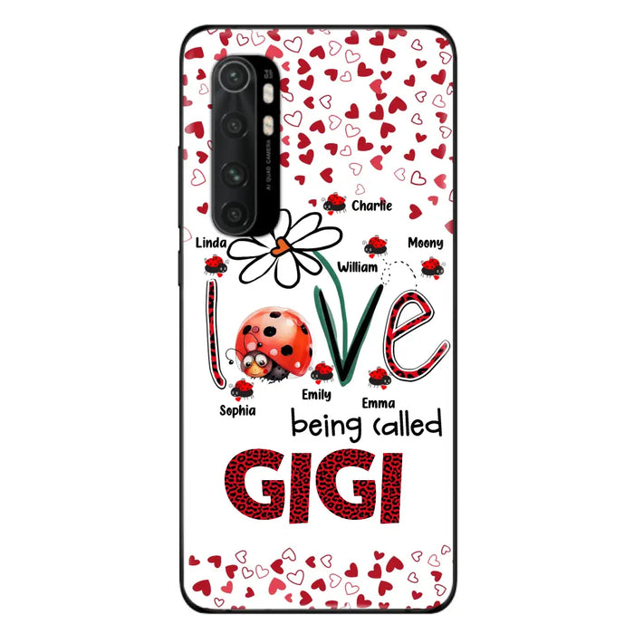 Personalized Grandma Phone Case - Gift Idea For Grandma - Up to 7 Kids - Love Being Called Gigi - Cases For Oppo/Xiaomi/Huawei