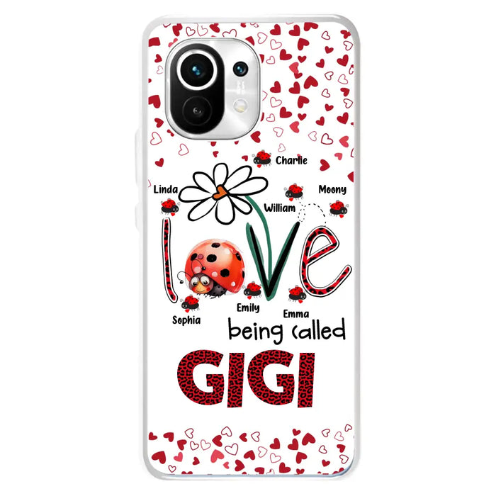 Personalized Grandma Phone Case - Gift Idea For Grandma - Up to 7 Kids - Love Being Called Gigi - Cases For Oppo/Xiaomi/Huawei
