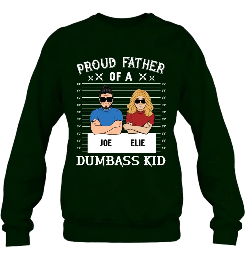 Personalized Dad/Mom And Daughter/Son Shirt/Hoodie - Gift Idea For Father's Day From Daughter/Son