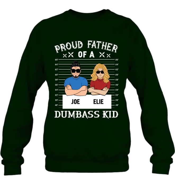 Personalized Dad/Mom And Daughter/Son Shirt/Hoodie - Gift Idea For Father's Day From Daughter/Son
