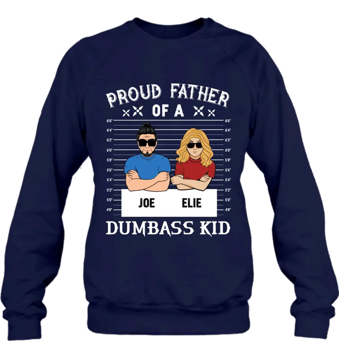 Personalized Dad/Mom And Daughter/Son Shirt/Hoodie - Gift Idea For Father's Day From Daughter/Son