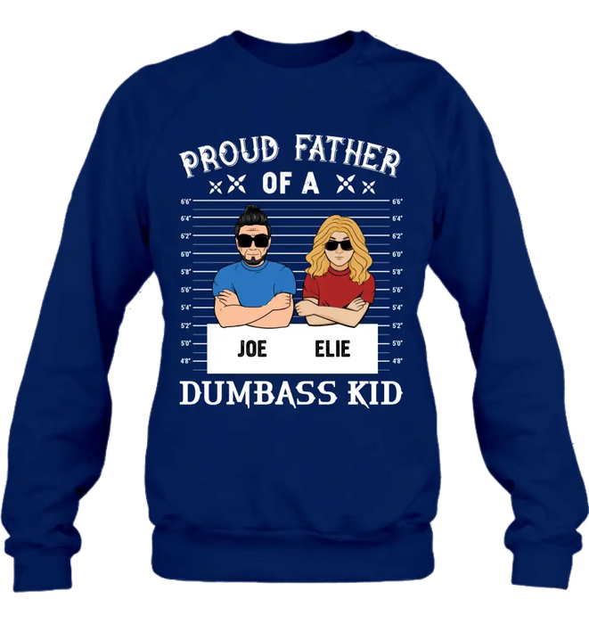 Personalized Dad/Mom And Daughter/Son Shirt/Hoodie - Gift Idea For Father's Day From Daughter/Son