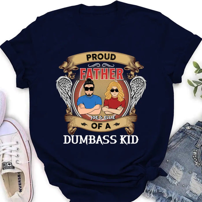 Personalized Dad/Mom And Daughter/Son Shirt/Hoodie - Gift Idea For Father's Day/Mother's Day From Daughter/Son