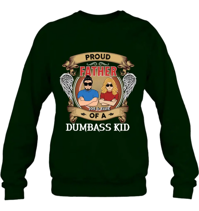 Personalized Dad/Mom And Daughter/Son Shirt/Hoodie - Gift Idea For Father's Day/Mother's Day From Daughter/Son