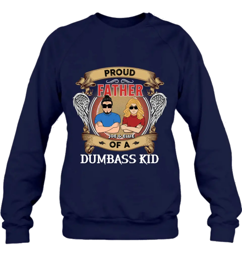 Personalized Dad/Mom And Daughter/Son Shirt/Hoodie - Gift Idea For Father's Day/Mother's Day From Daughter/Son