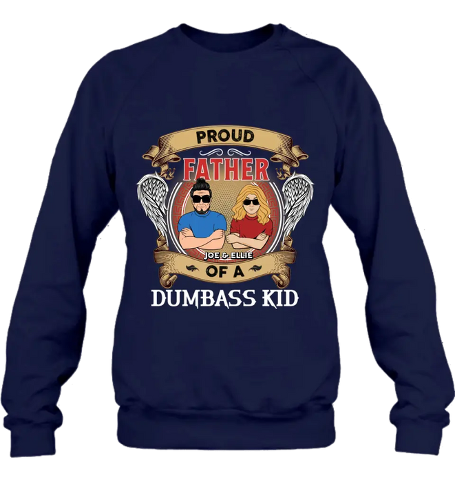 Personalized Dad/Mom And Daughter/Son Shirt/Hoodie - Gift Idea For Father's Day/Mother's Day From Daughter/Son