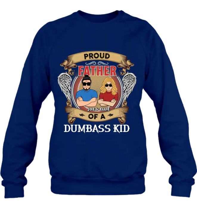 Personalized Dad/Mom And Daughter/Son Shirt/Hoodie - Gift Idea For Father's Day/Mother's Day From Daughter/Son
