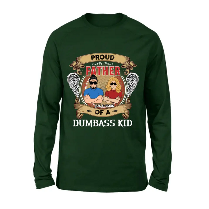 Personalized Dad/Mom And Daughter/Son Shirt/Hoodie - Gift Idea For Father's Day/Mother's Day From Daughter/Son