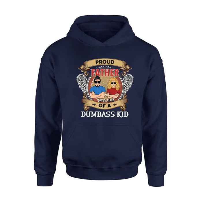 Personalized Dad/Mom And Daughter/Son Shirt/Hoodie - Gift Idea For Father's Day/Mother's Day From Daughter/Son