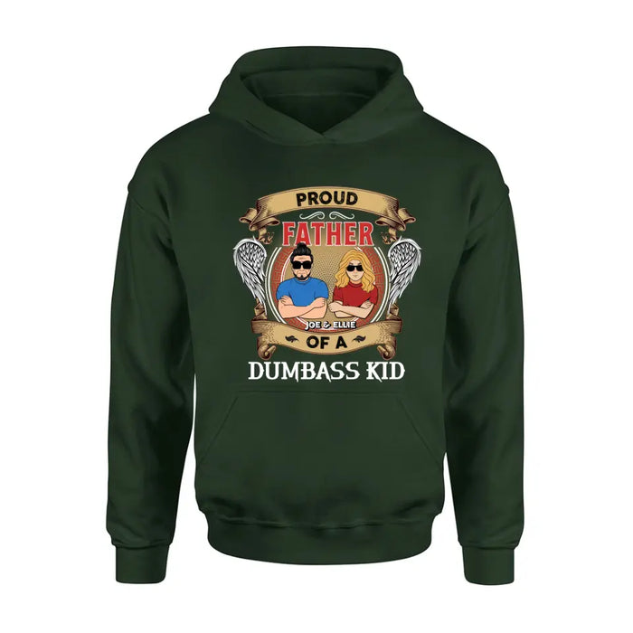 Personalized Dad/Mom And Daughter/Son Shirt/Hoodie - Gift Idea For Father's Day/Mother's Day From Daughter/Son