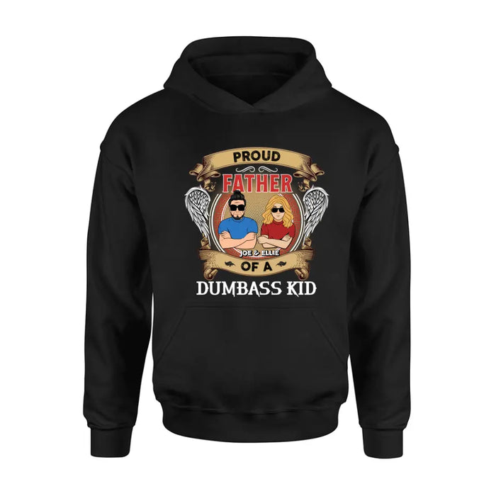 Personalized Dad/Mom And Daughter/Son Shirt/Hoodie - Gift Idea For Father's Day/Mother's Day From Daughter/Son