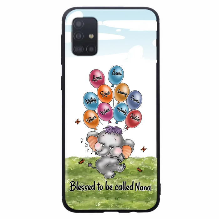 Personalized Grandma Phone Case - Up to 10 Kids - Gift Idea for Grandma/Mother's Day - Blessed To Be Called Nana