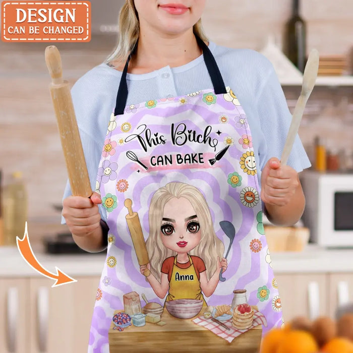 Personalized Kitchen Fashion Home Pocketless Apron - Gift Idea For Cooking Lover - Flippin' Awesome