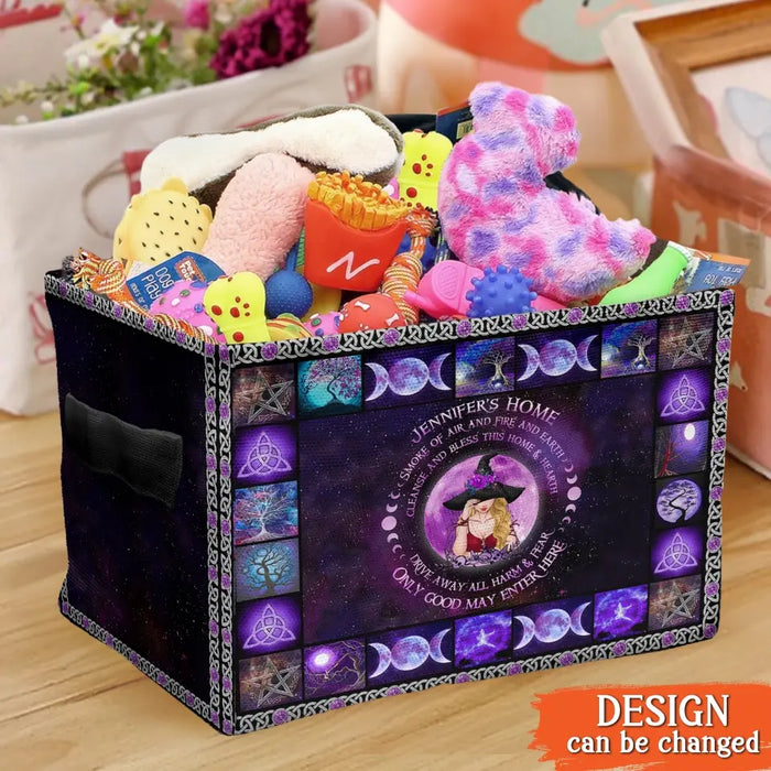 Personalized Witch Storage Box - Mother's Day Gift Idea - Smoke Of Air And Water & Fire & Earth Cleanse