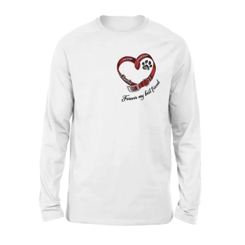 Personalized Memorial Pet Shirt/Hoodie - Memorial Gift Idea for Pet Owners - Forever My Best Friend