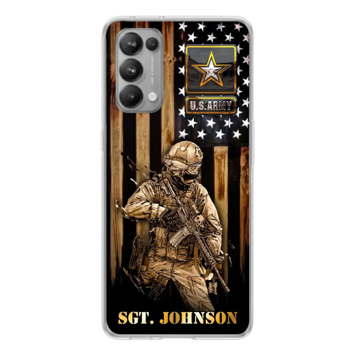 Custom Personalized Veteran Phone Case - Gift Idea For Veteran/ Soldier - Case For Xiaomi/Oppo/Huawei