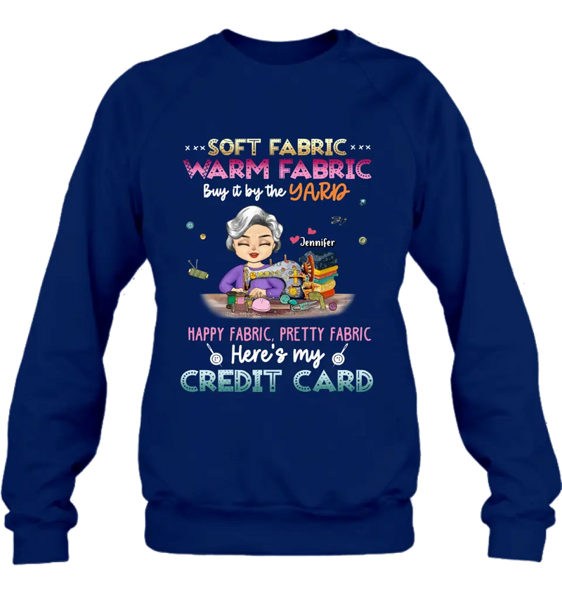 Personalized Sewing Shirt/Hoodie - Mother's Day Gift Idea for Mom/Grandma - Soft Fabric Warm Fabric Buy It By The Yard