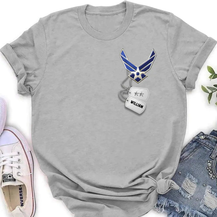 Personalized Army Shirt/Hoodie - Gift Idea For Veteran's Day/Father's Day/Birthday