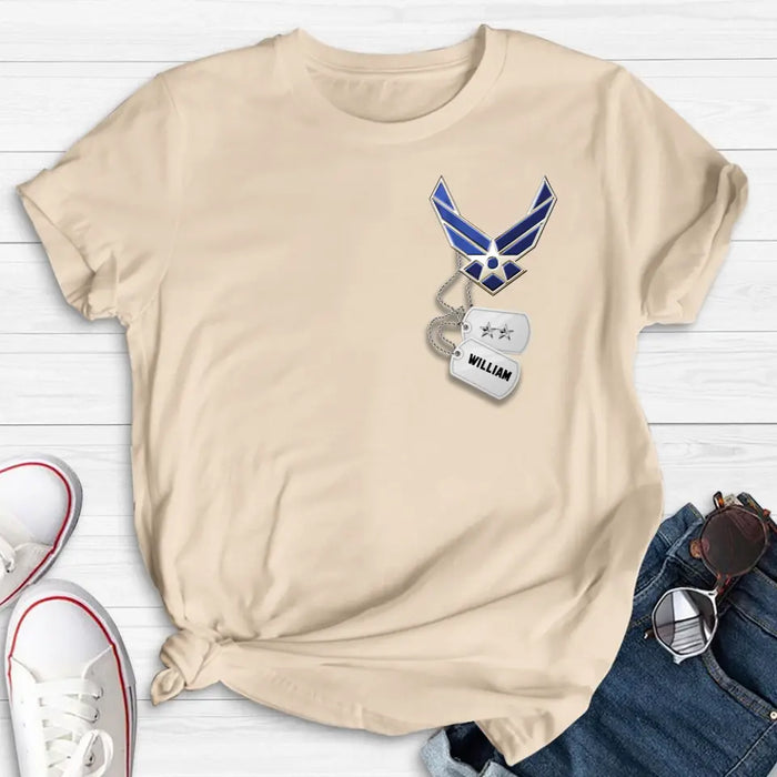 Personalized Army Shirt/Hoodie - Gift Idea For Veteran's Day/Father's Day/Birthday