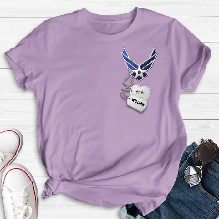 Personalized Army Shirt/Hoodie - Gift Idea For Veteran's Day/Father's Day/Birthday