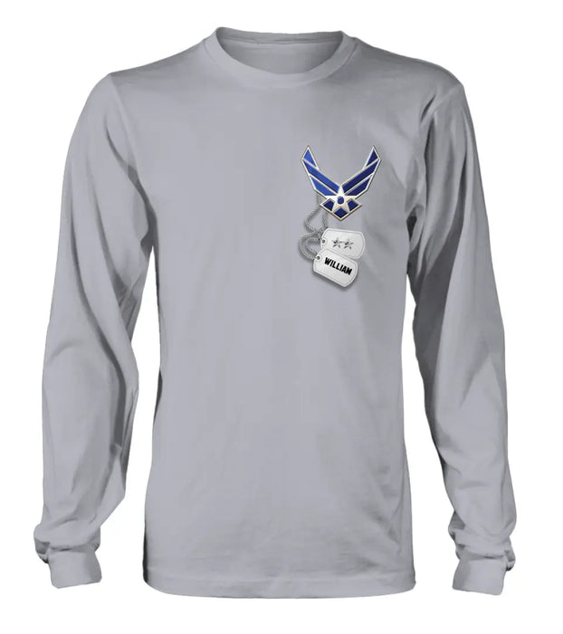 Personalized Army Shirt/Hoodie - Gift Idea For Veteran's Day/Father's Day/Birthday