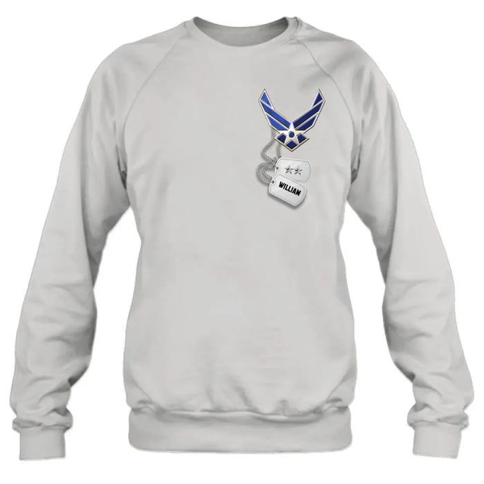 Personalized Army Shirt/Hoodie - Gift Idea For Veteran's Day/Father's Day/Birthday