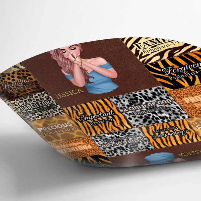 Personalized Prayer Pillow Cover - Inspiration Religious Gifts Idea - God Says I Am Unique