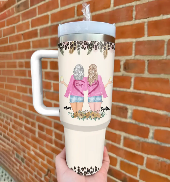Personalized Mom Tumbler - Mother's Day Gift Idea - Home Is Where My Mom Is