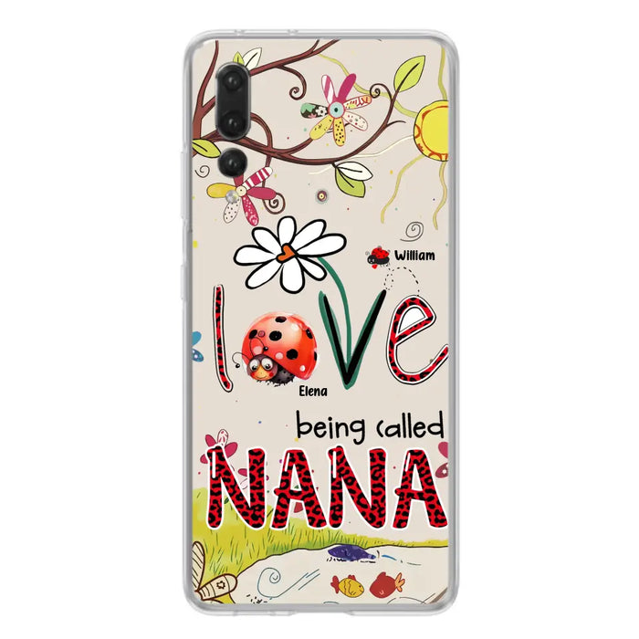 Personalized Grandma/Mom Phone Case - Gift Idea For Grandma - Up to 7 Kids - Love Being Called Gigi - Cases For Oppo/Huawei/Xiaomi
