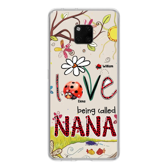 Personalized Grandma/Mom Phone Case - Gift Idea For Grandma - Up to 7 Kids - Love Being Called Gigi - Cases For Oppo/Huawei/Xiaomi