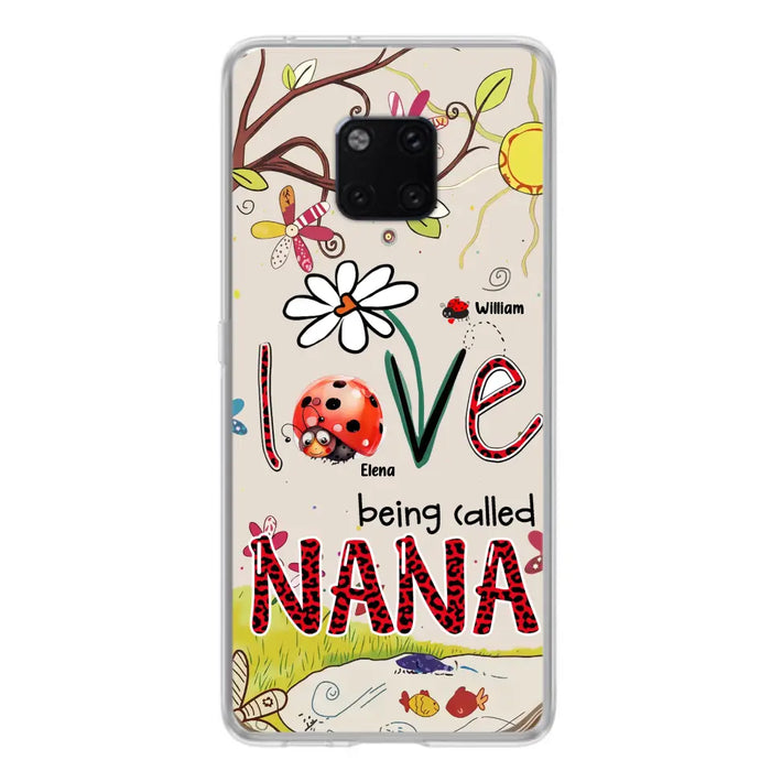 Personalized Grandma/Mom Phone Case - Gift Idea For Grandma - Up to 7 Kids - Love Being Called Gigi - Cases For Oppo/Huawei/Xiaomi