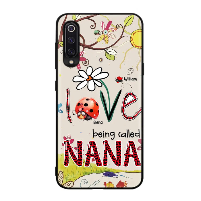 Personalized Grandma/Mom Phone Case - Gift Idea For Grandma - Up to 7 Kids - Love Being Called Gigi - Cases For Oppo/Huawei/Xiaomi