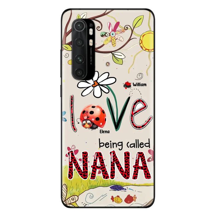 Personalized Grandma/Mom Phone Case - Gift Idea For Grandma - Up to 7 Kids - Love Being Called Gigi - Cases For Oppo/Huawei/Xiaomi