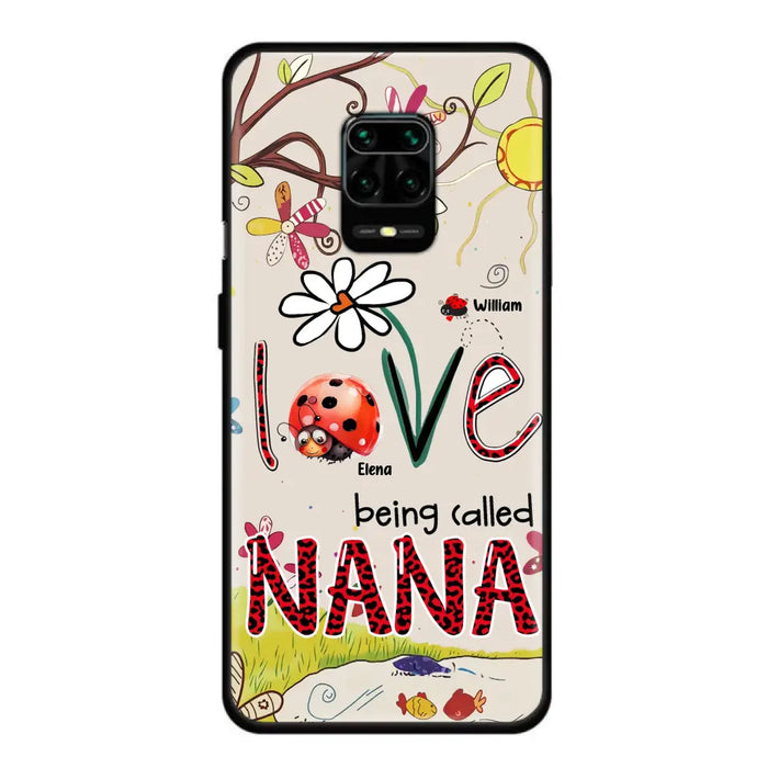 Personalized Grandma/Mom Phone Case - Gift Idea For Grandma - Up to 7 Kids - Love Being Called Gigi - Cases For Oppo/Huawei/Xiaomi
