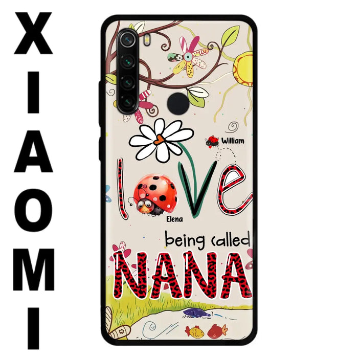 Personalized Grandma/Mom Phone Case - Gift Idea For Grandma - Up to 7 Kids - Love Being Called Gigi - Cases For Oppo/Huawei/Xiaomi
